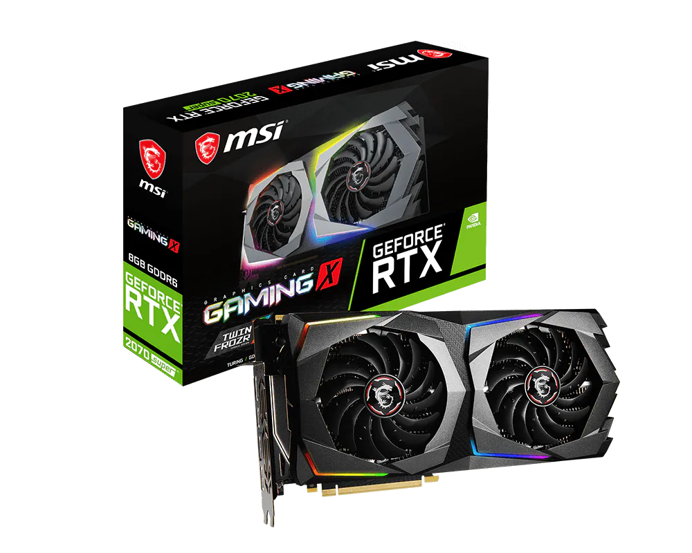 MSI GeForce RTX 2070 SUPER GAMING X